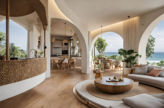 Modern take on upscale bali inspired small apartme copy